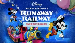 The Disney Mickey and Minnies Runaway Railway Sweepstakes