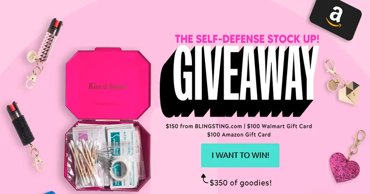 The Self Defense Stock Up Giveaway