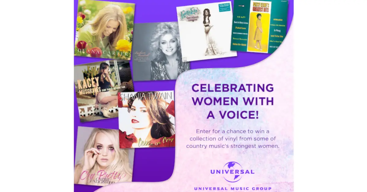 UMG Nashville Womens History Month Sweepstakes