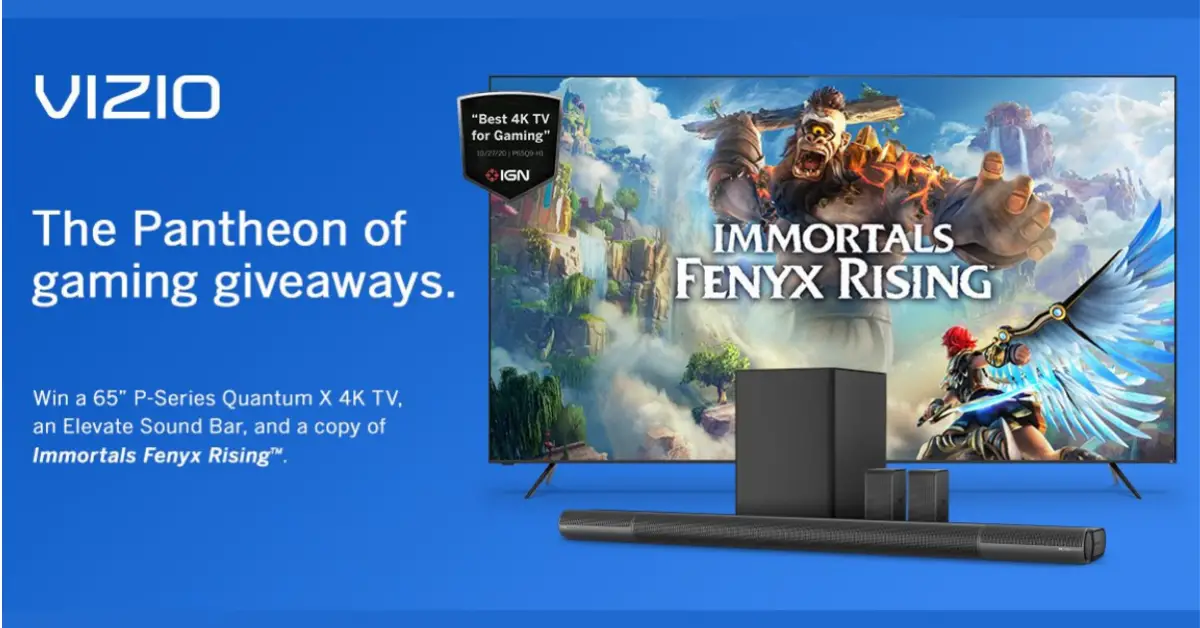 VIZIO Pantheon of Gaming Giveaway