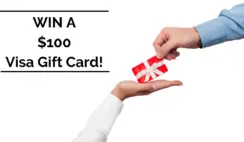$100 Visa Gift Card Giveaway