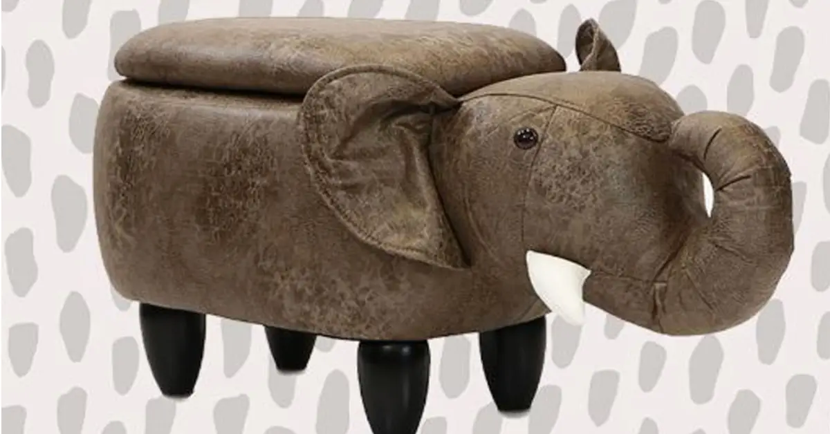 Critter Sitters Elephant Animal Ottoman Giveaway