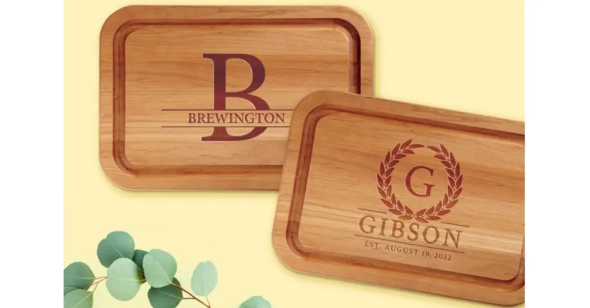 Current Catalog Personalized Cutting Board Giveaway