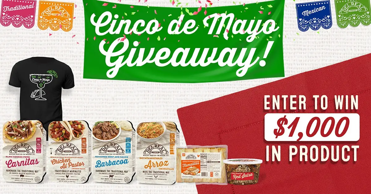 Del Real Foods Cinco de Mayo Giveaway