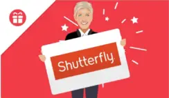 Ellen Shutterfly Gift Card Giveaway