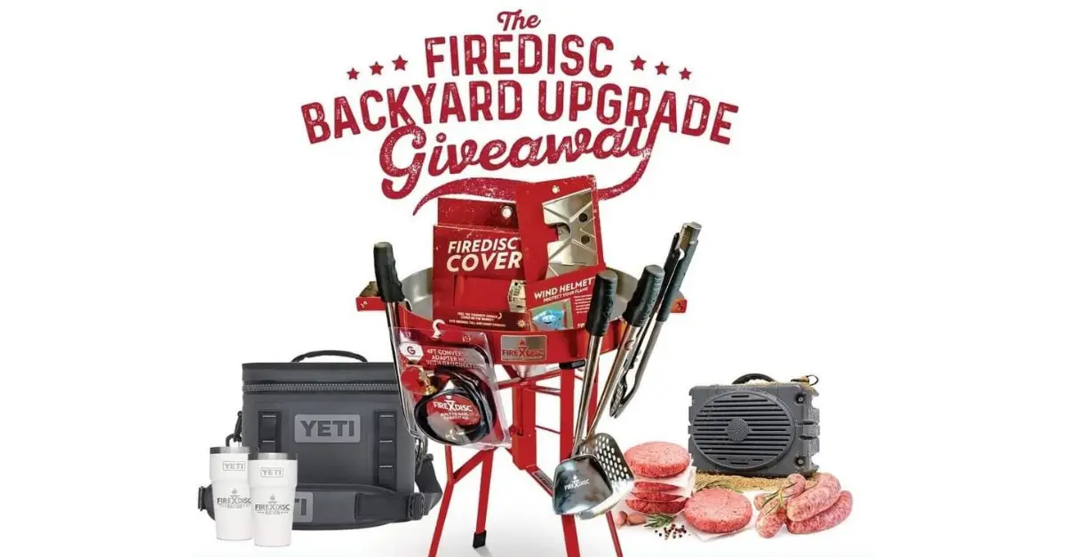 FIREDISC Backyard Upgrade Giveaway