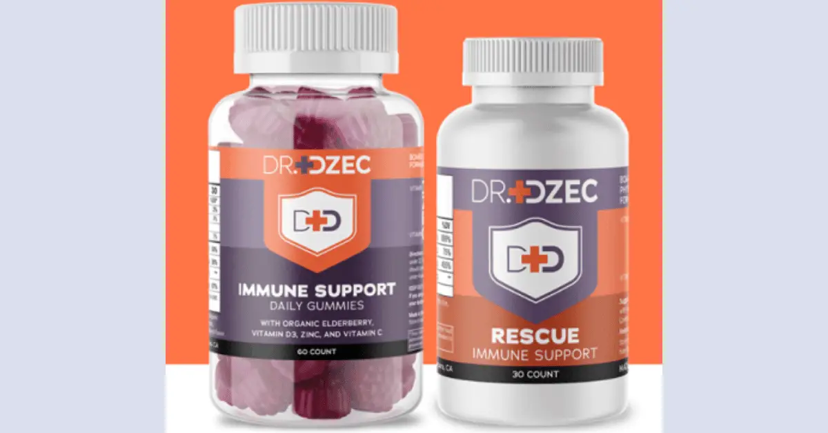 FREE Dr DZEC Daily Immune Support Gummies Sample