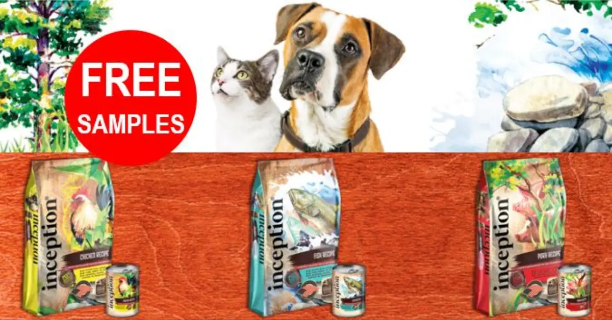 FREE Inception Dog Food Sample
