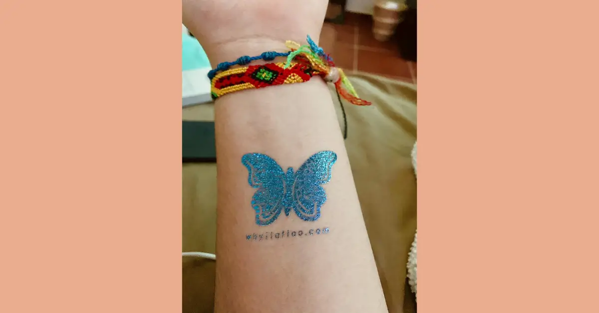 FREE Temporary Butterfly Tattoos