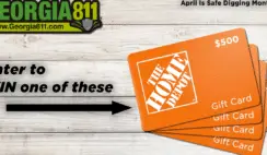 Georgia 811 April 2020 Safe Digging Month Giveaway