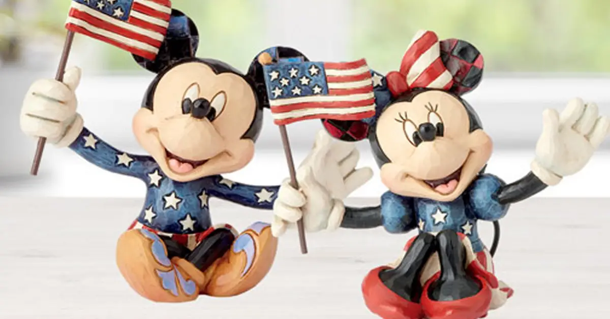 Patriotic Mickey and Minnie Mouse Giveaway