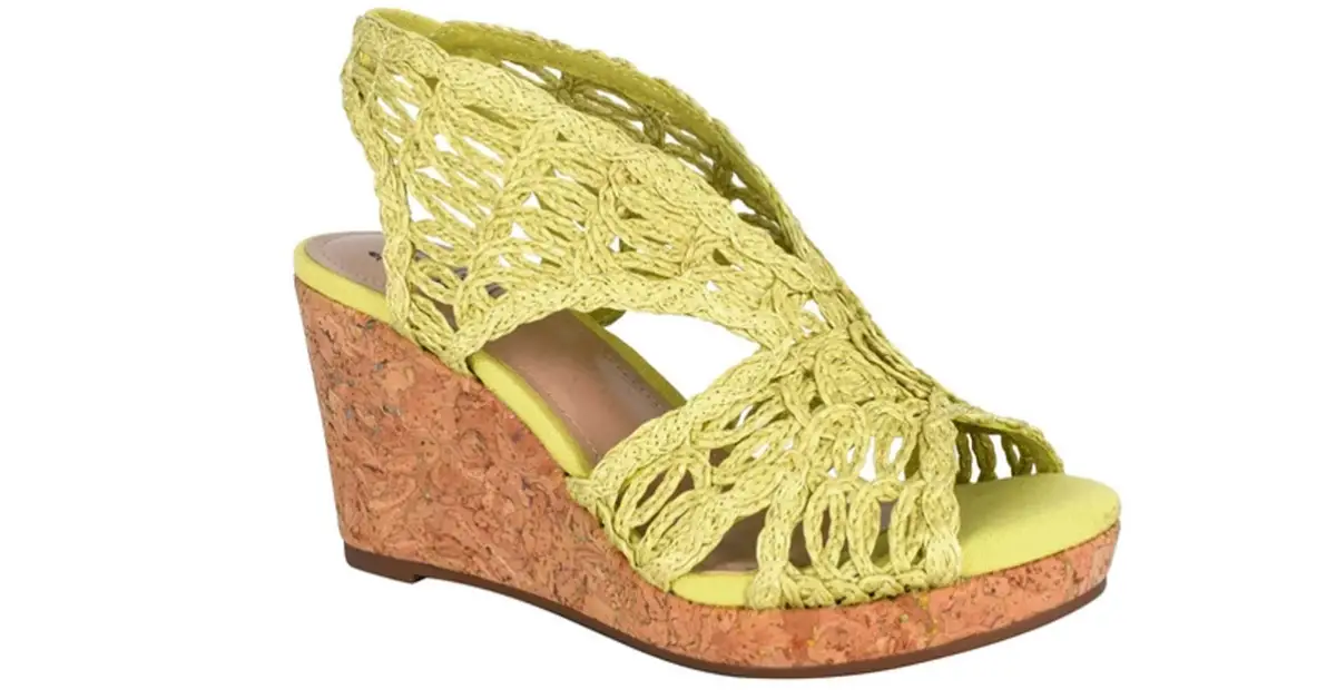 Terinee Woven Raffia Wedge Sandal Giveaway