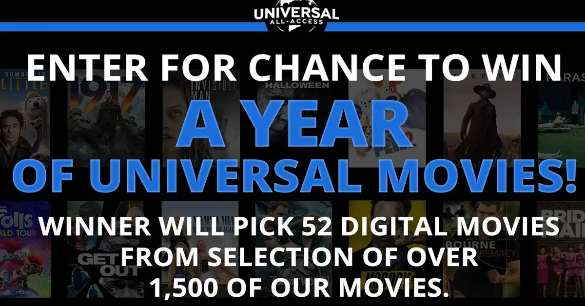 A Year Of Movies Sweepstakes