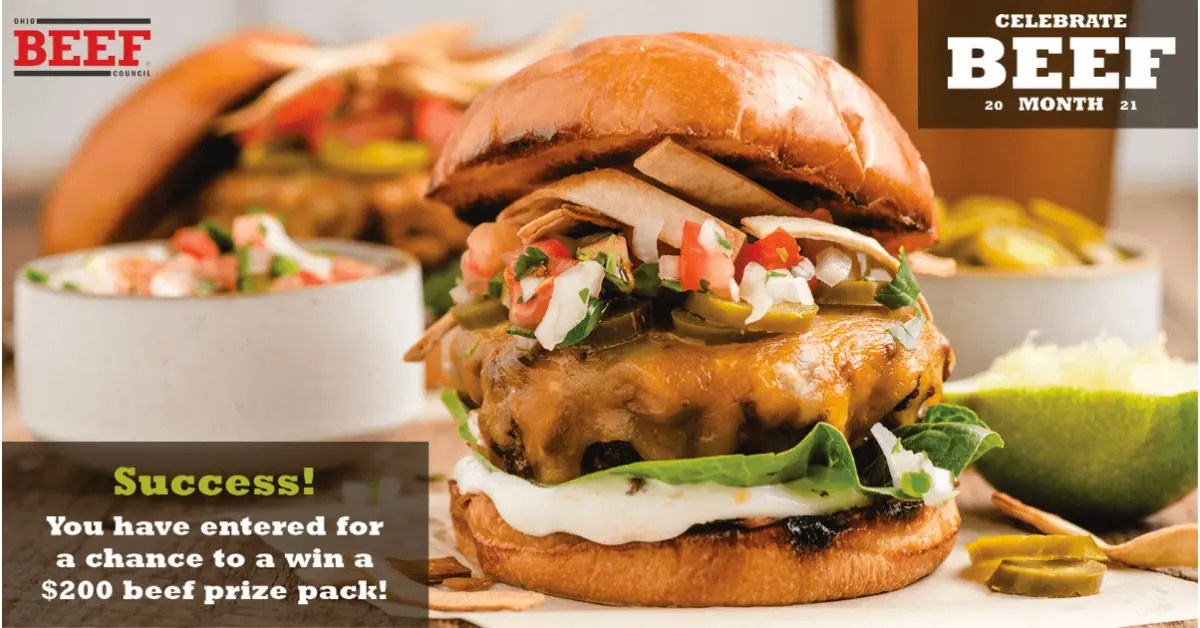 Beef Prize Pack Giveaway