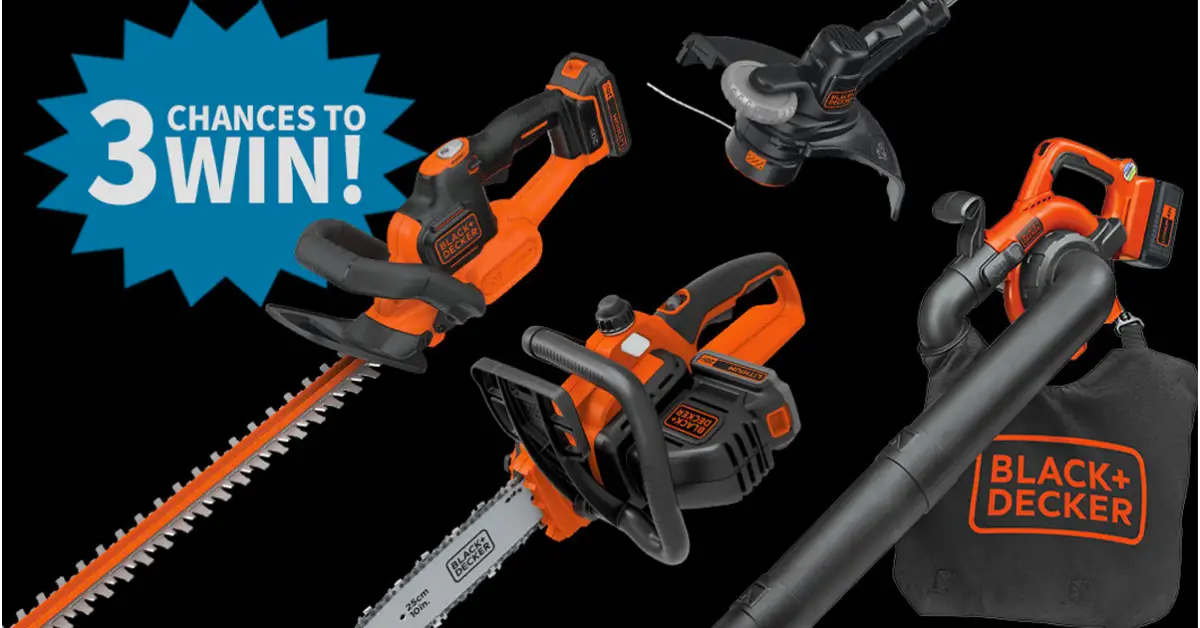 Black Decker 20V MAX Lawn And Garden Giveaway