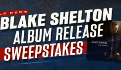 Blake Shelton Album Release Sweepstakes