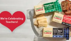 Cabot Cheese Teacher Appreciation Giveaway