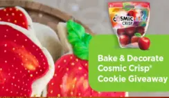 Cosmic Crisp Bake and Decorate Cookie Giveaway Cosmic Crisp Bake and Decorate Cookie Giveaway