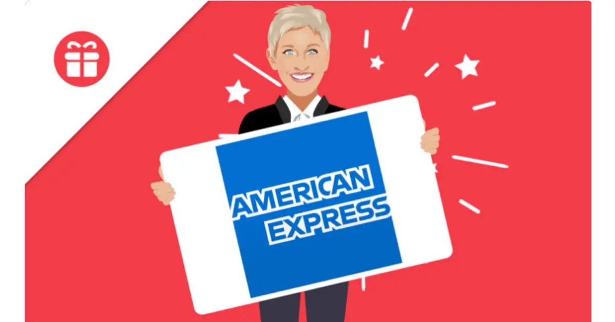 Ellen $600 American Express Gift Card Giveaway