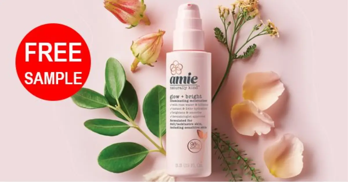 FREE Amie Glow And Bright Illuminating Moisturiser Sample