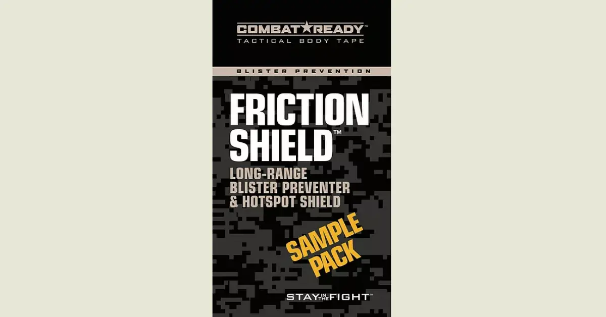 FREE Sample of Combat Ready Friction Shield Tape