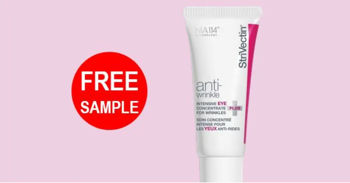 FREE Strivectin Intensive Eye Concentrate Sample