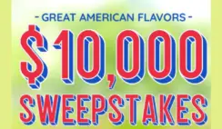Great American Flavors $10K Sweepstakes
