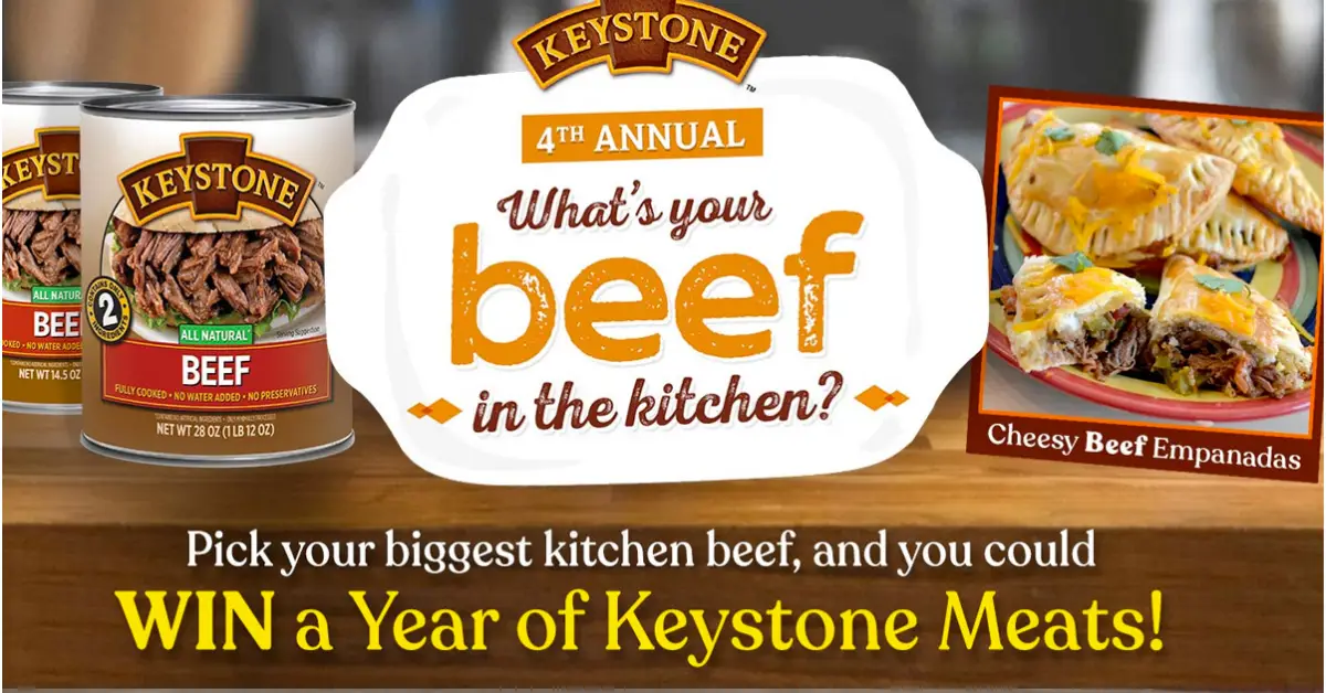 Keystone Meats Whats Your Beef Sweepstakes