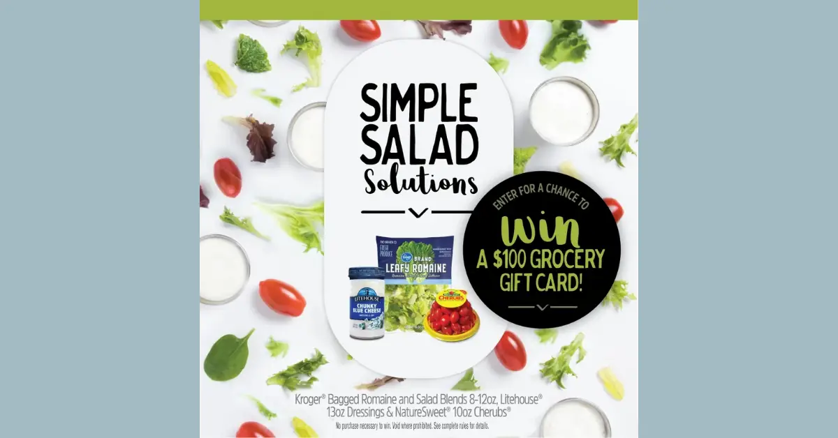 Litehouse Simple Salad Solution Sweepstakes