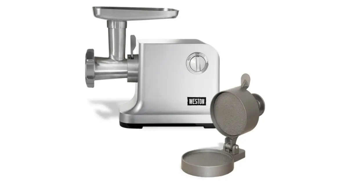 Weston Grinder and Burger Press Bundle Giveaway