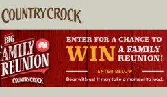 Country Crock Big Family Reunion Sweepstakes