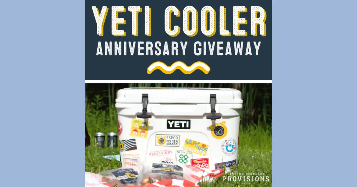 Eastern Standard Provisions YETI Cooler Giveaway