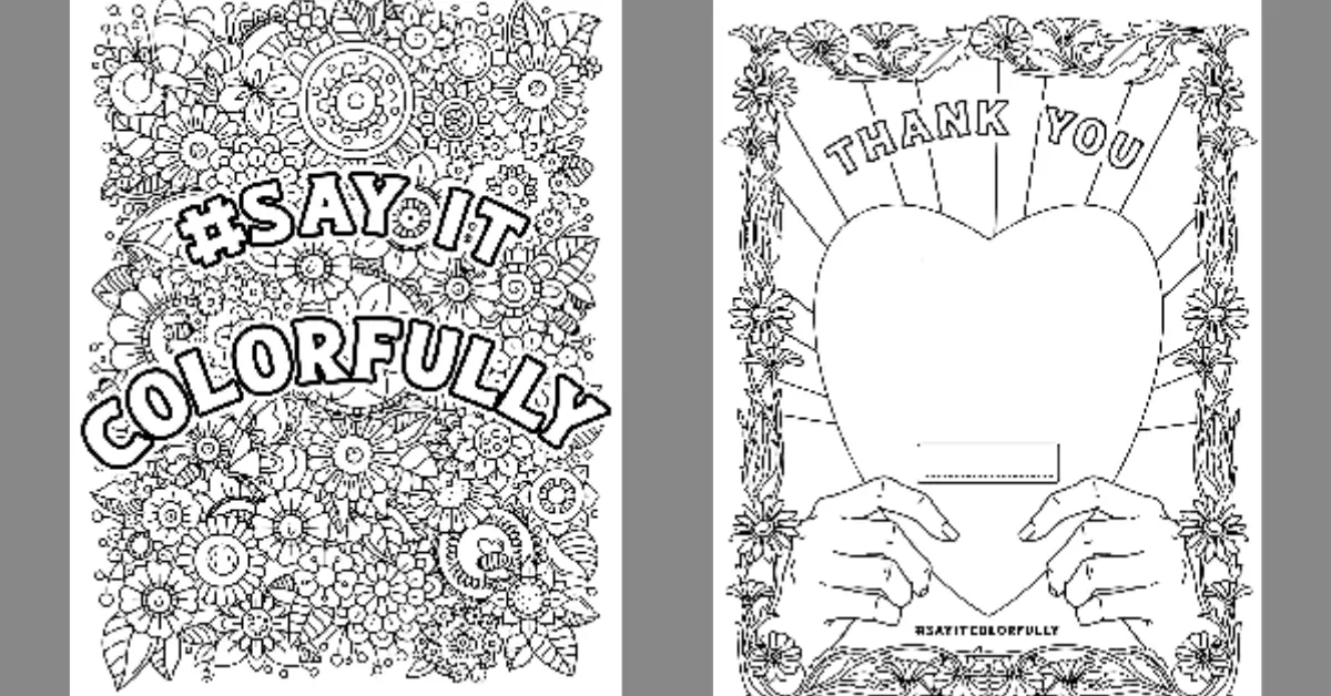 FREE Crayola Adult Coloring Pages