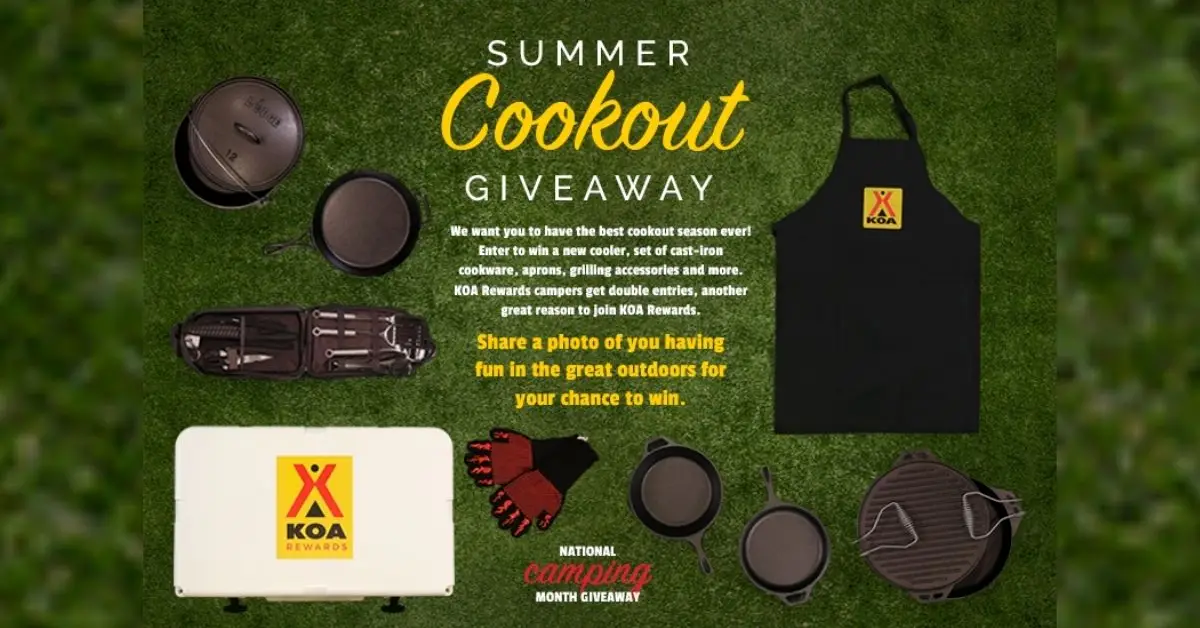 National Camping Month Sweepstakes