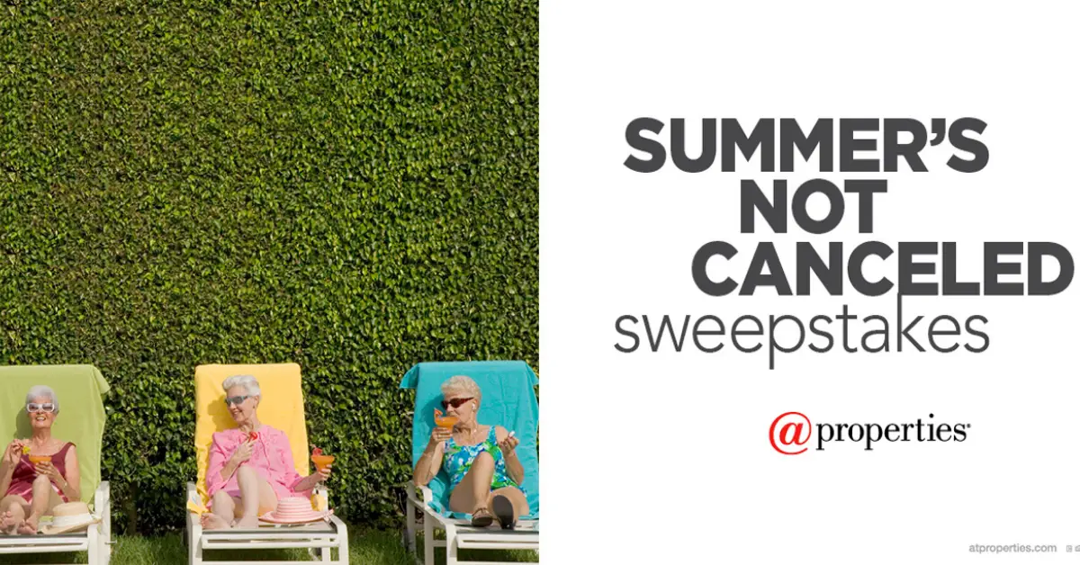 Summers Not Canceled Sweepstakes