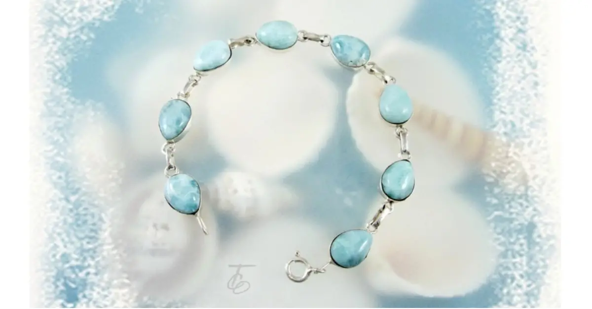Sunny Caribbean Blue Larimar Bracelet Giveaway