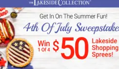 The Lakeside Collection 4th of July Sweepstakes