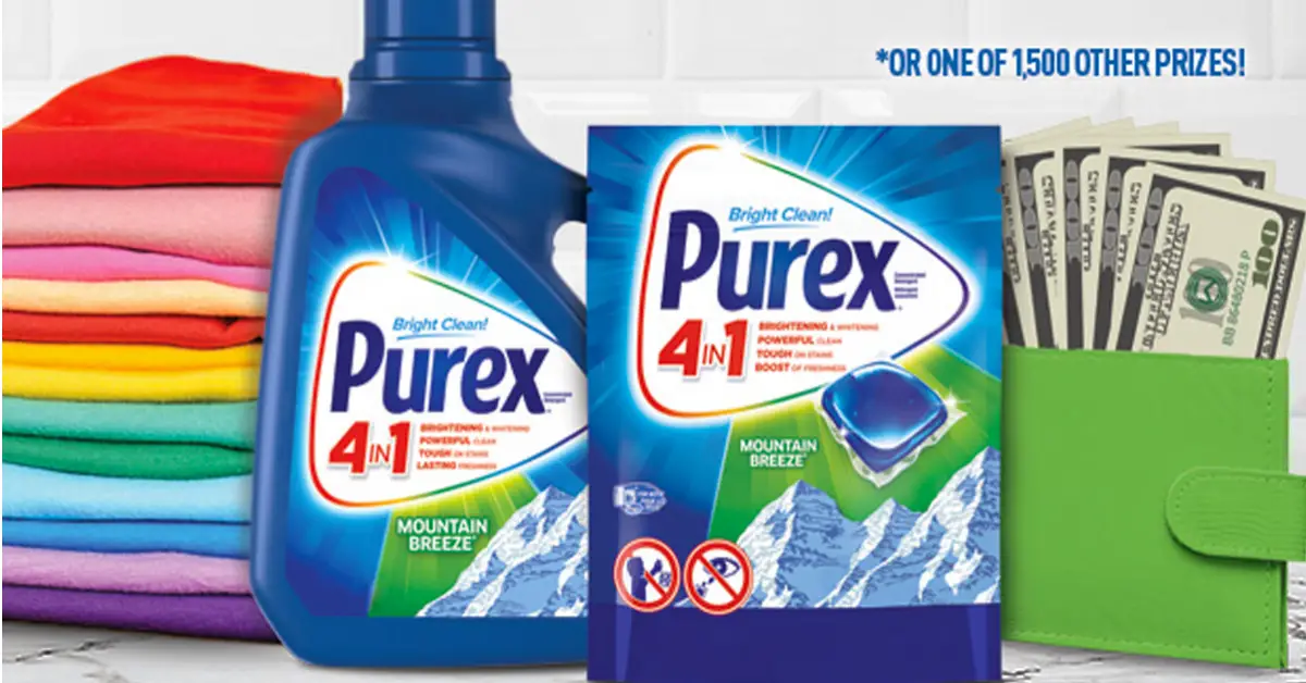 The Purex PAYDAY Sweepstakes