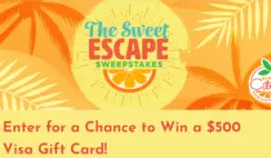 The Sweet Escape Sweepstakes