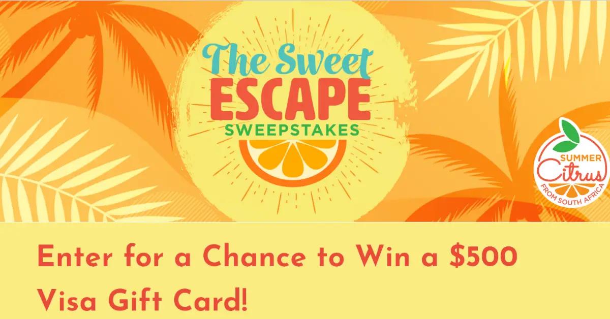 The Sweet Escape Sweepstakes