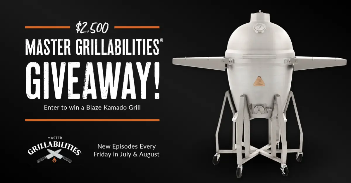 $2500 Master Grillabilities Giveaway