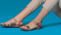 Aetrex Jillian Braided Quarter Strap Sandals Giveaway