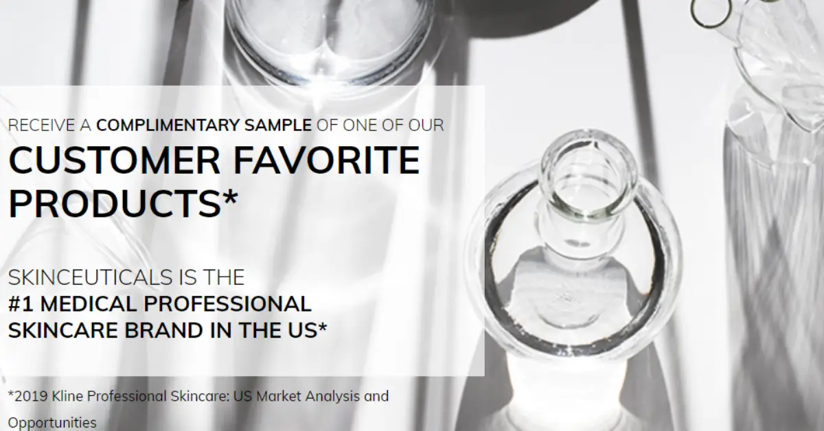 FREE SkinCeuticals Customers Favorites Product Samples