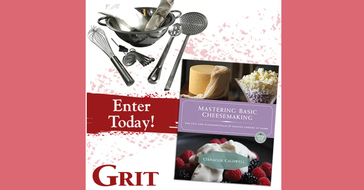 Grit Cheesemaking Giveaway