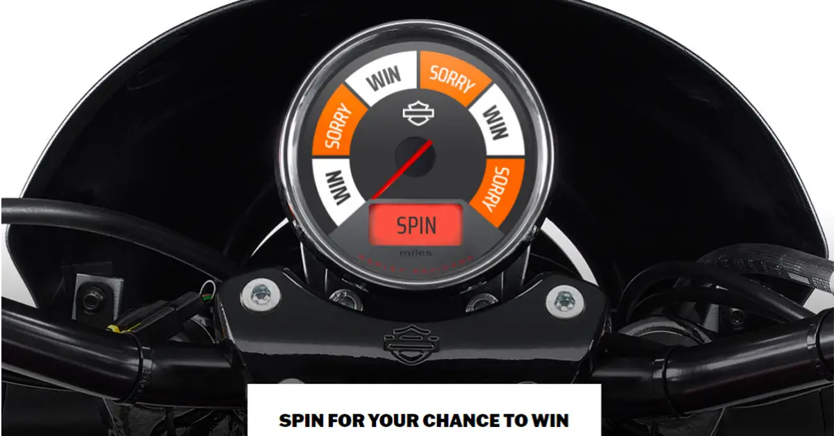 Harley Davidson Lets Ride Challenge Summer 2021 Instant Win and Sweepstakes