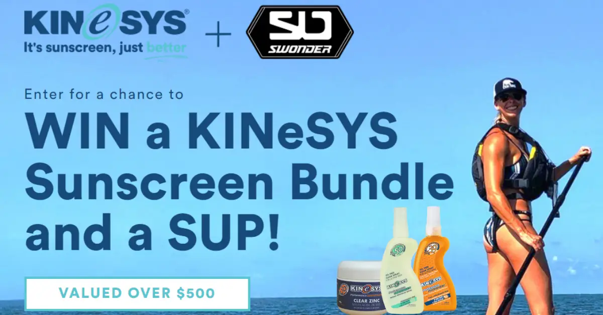 KINeSYS Sunscreen Bundle Giveaway