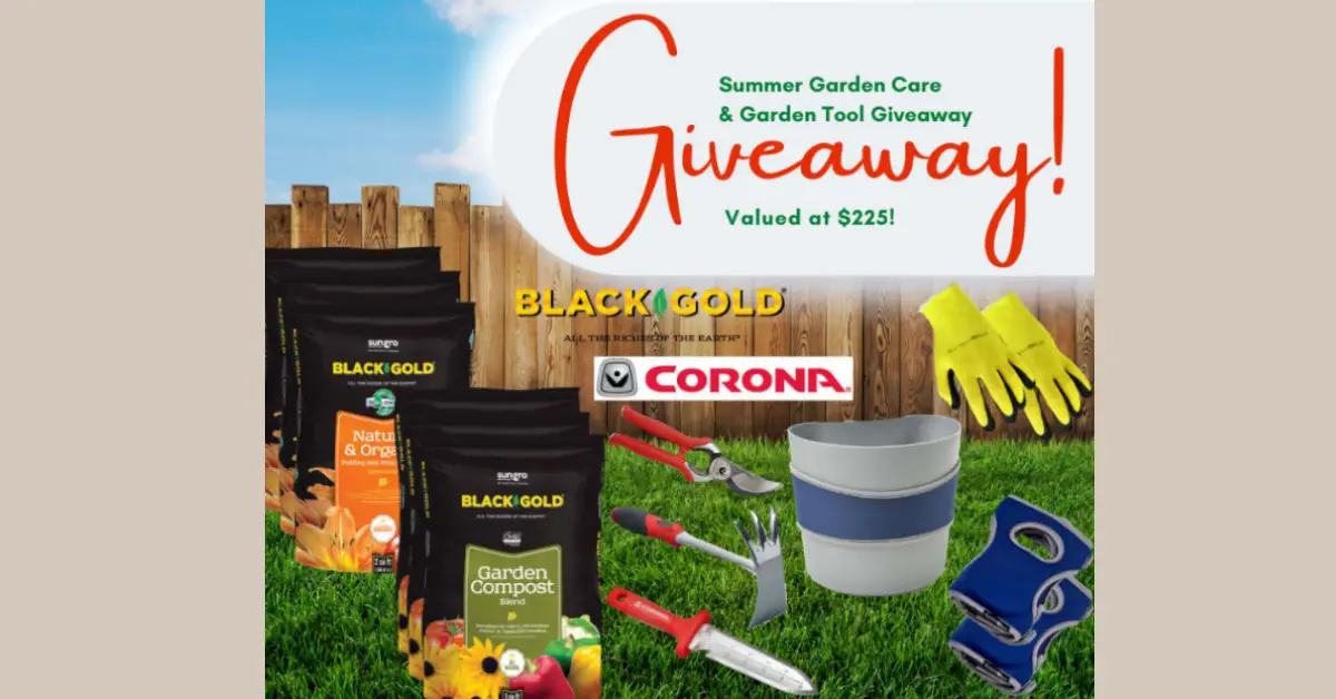 Summer Garden Care and Tool Giveaway