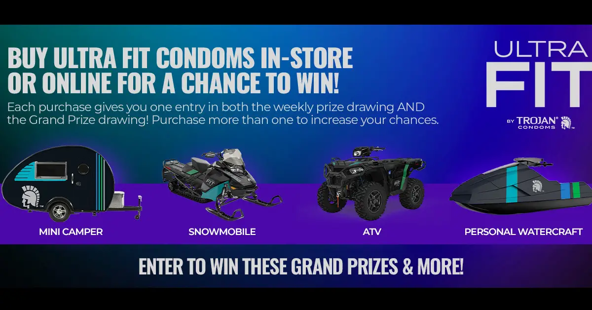 The Trojan Ultra Fit Sweepstakes