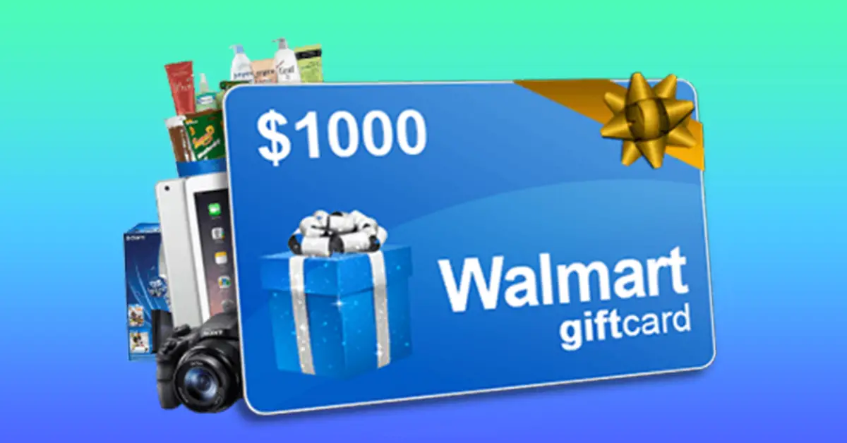 $1K Walmart Gift Card Giveaway