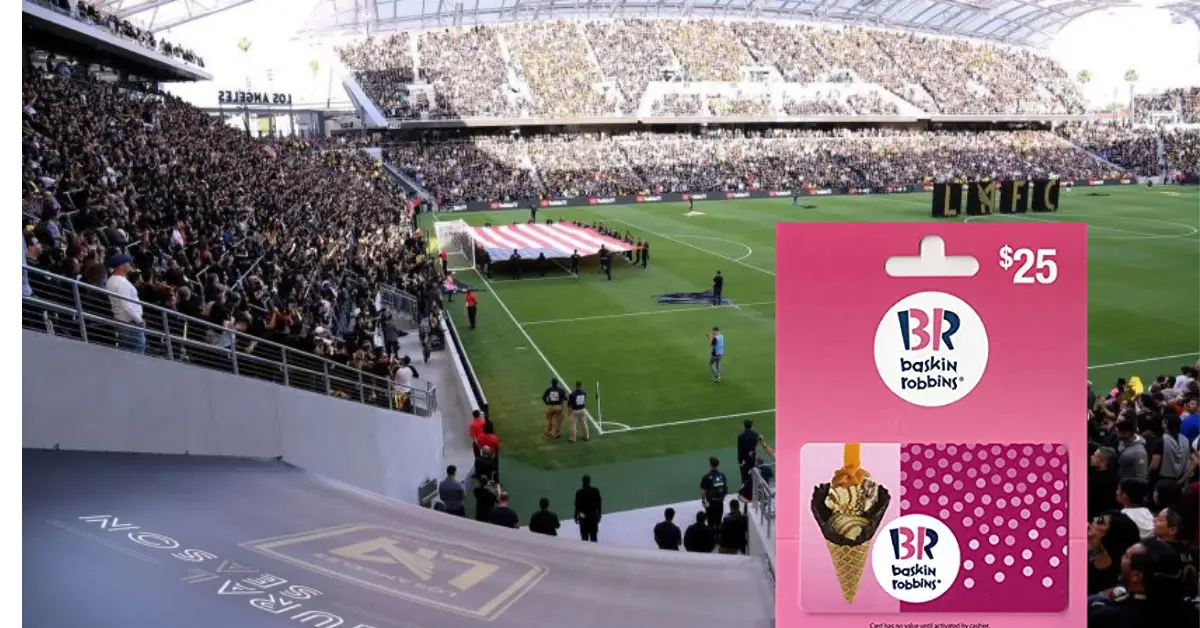 Baskin Robbins Scoop Up with LAFC Sweepstakes